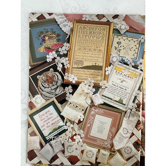 Vintage Just CrossStitch Magazine Collection 5 Issues 1991-1993 - Picture 9 of 11